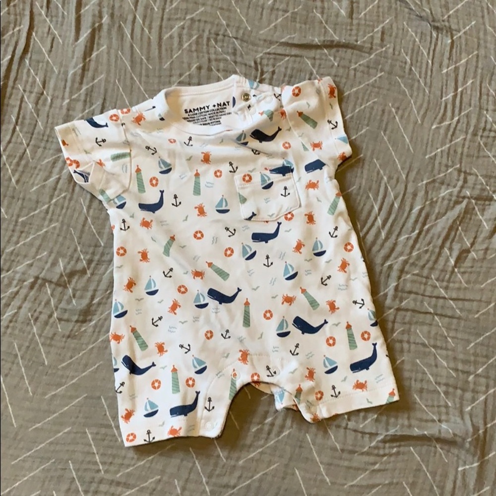 Sammy + Nat Short Sleeve Romper